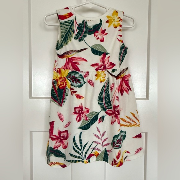 Old Navy Other - Old Navy Toddler Girl Floral Dress | Size 3T | Cotton Sleeveless